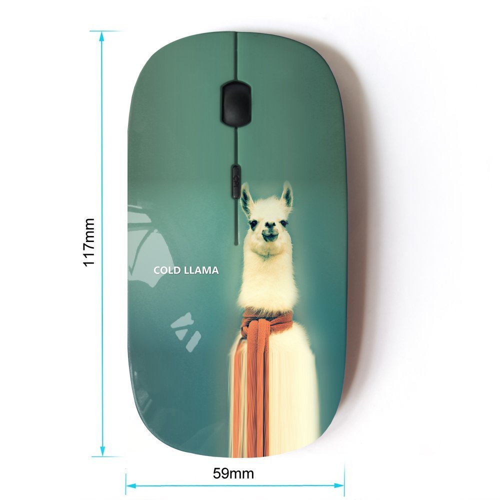 Koolmouse [ Optical 2.4G Wireless Mouse [ Cold Llama   Funny ]