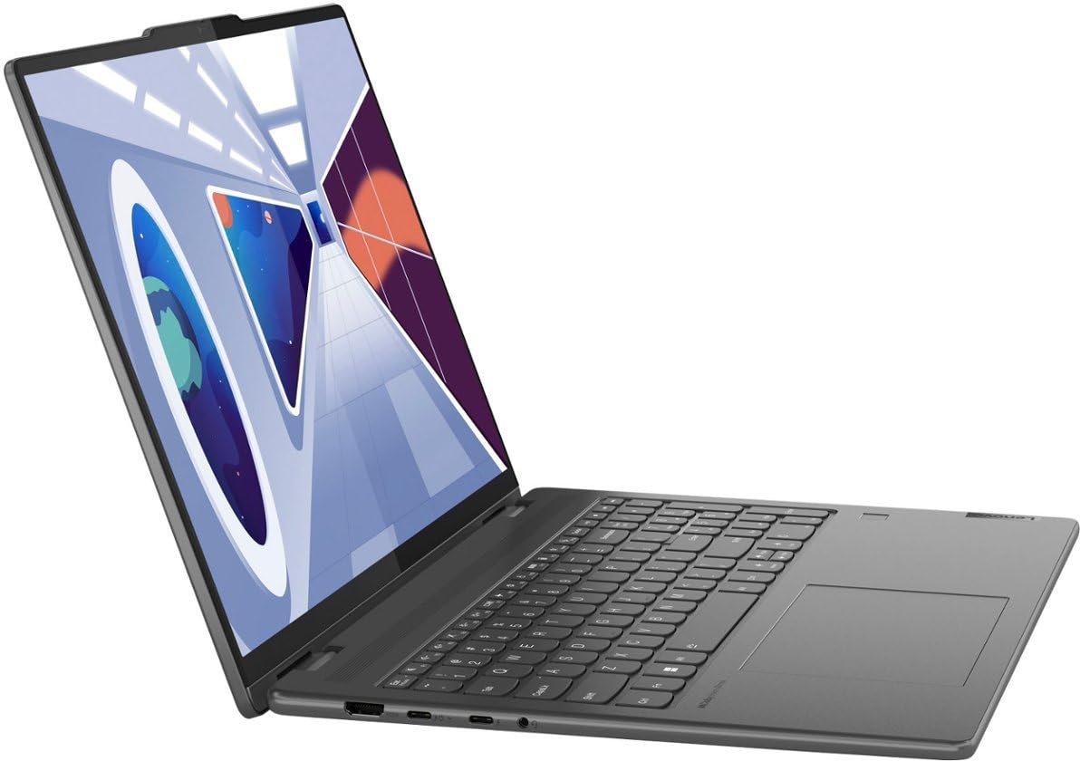 Lenovo Yoga 7I 16 Wuxga 2 In 1 Touch Laptop | Intel Core I5-1335U | Intel Iris Xe Graphics | 8Gb Ram Ddr5| 512Gb Ssd | Backlit K