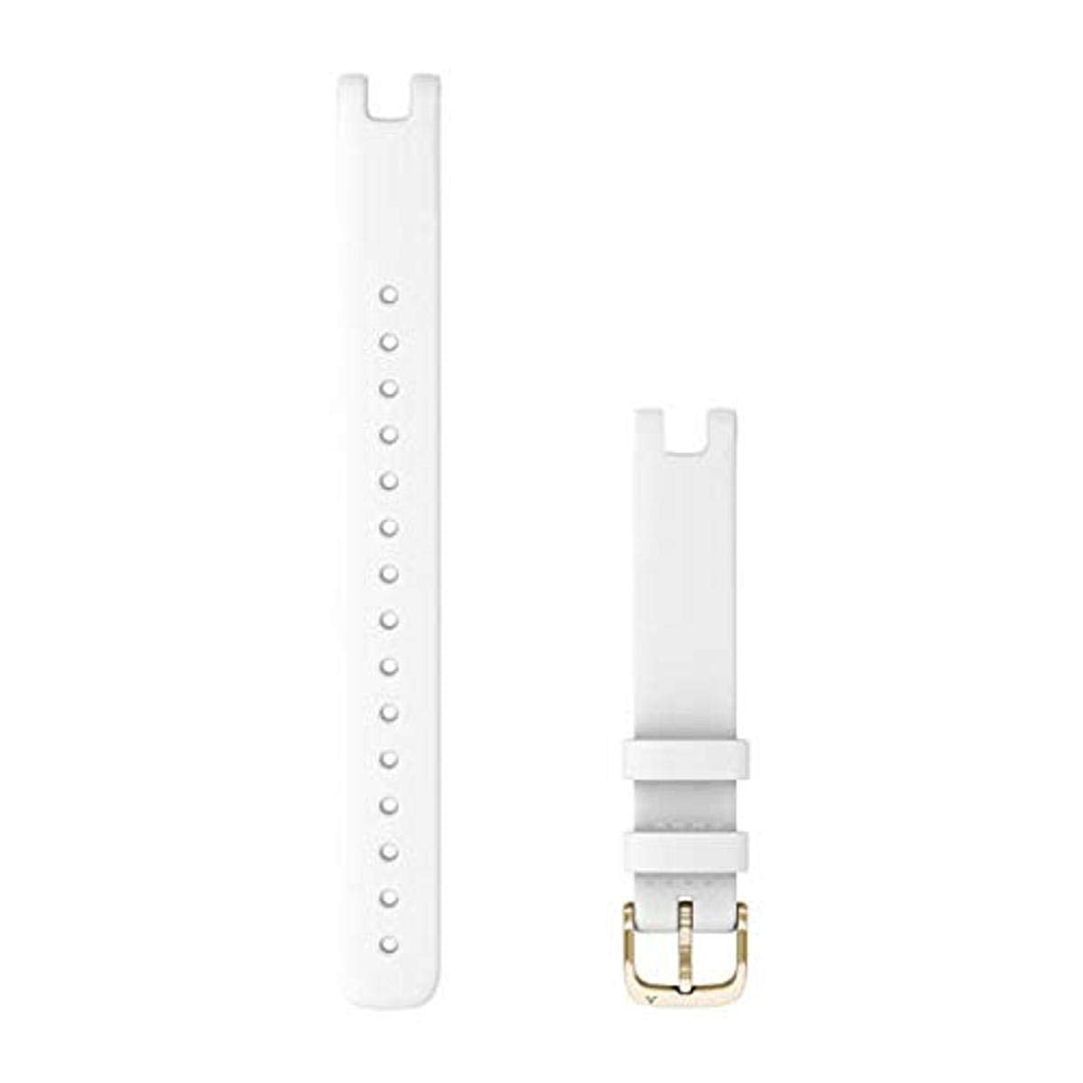 Garmin Replacement Accessory Band for Lily GPS Smartwatch - White Italian Leather (Large)