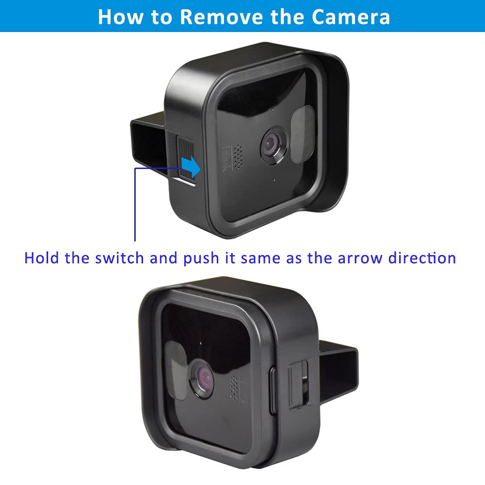 3Rd Gen Blink Outdoor Camera Mount Bracket With Outlet Wall Mount For Blink Sync Module 2 For Blink Outdoor Camera System (Blink Camera Not Include) 5Pack