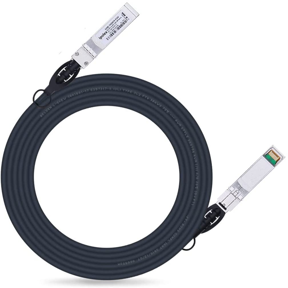 10G Sfp+ Twinax Cable, Direct Attach Copper(Dac) Passive Cable, 3M (9.84Ft),For Cisco Sfp H10Gb Cu3M, Meraki, Ubiquiti, Mikrotik