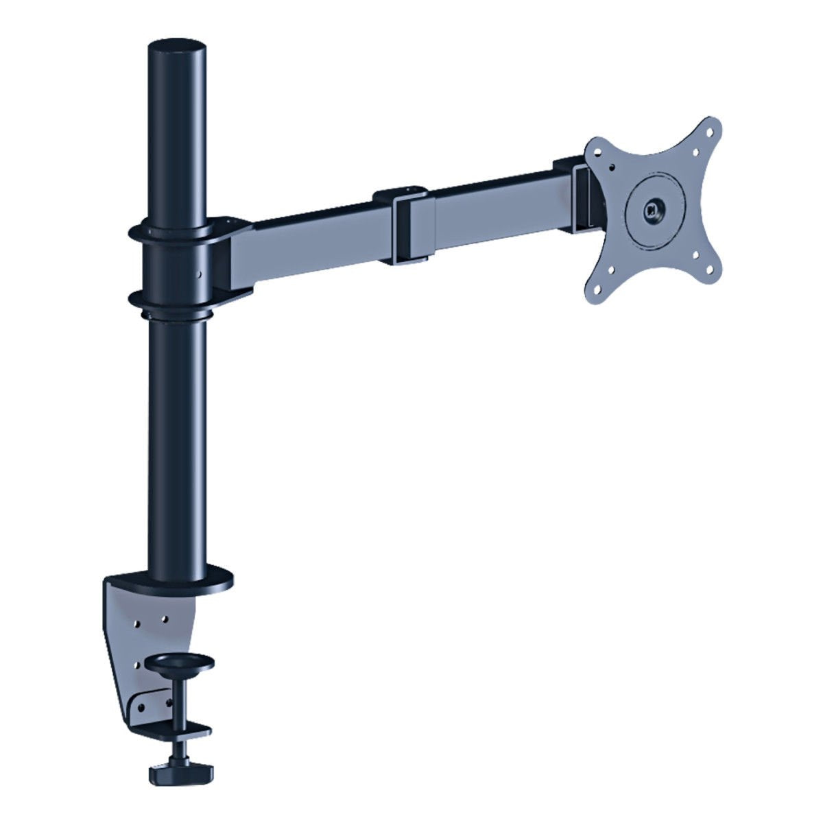 Mx Lcd Monitor Desk Mount Stand With Long Adjustable Arm For 1726 Inch Led, Lcd Monitors & AllInOne Pcs | Clamp Table Mount B