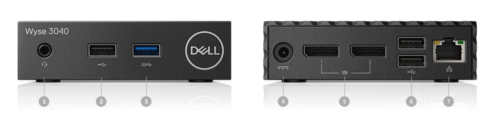 DELL Wyse 3040 Thin Client   Intel Quad core (4 Core) 1.44 GHz