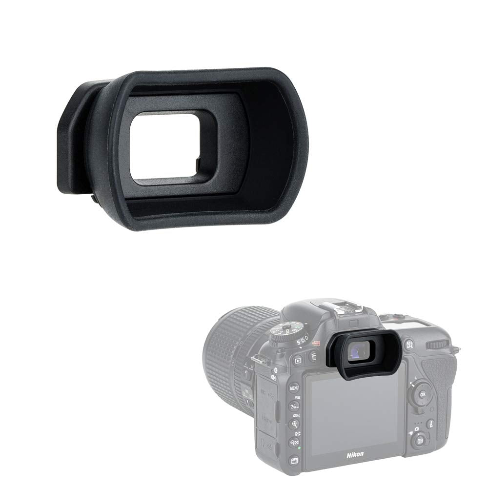 Kiwifotos Long Soft Viewfinder Eyecup Eyepiece For Nikon D750 D780 D610 D600 D7500 D7200 D7100 D7000 D5200 D5100 D5000 D3500 D34