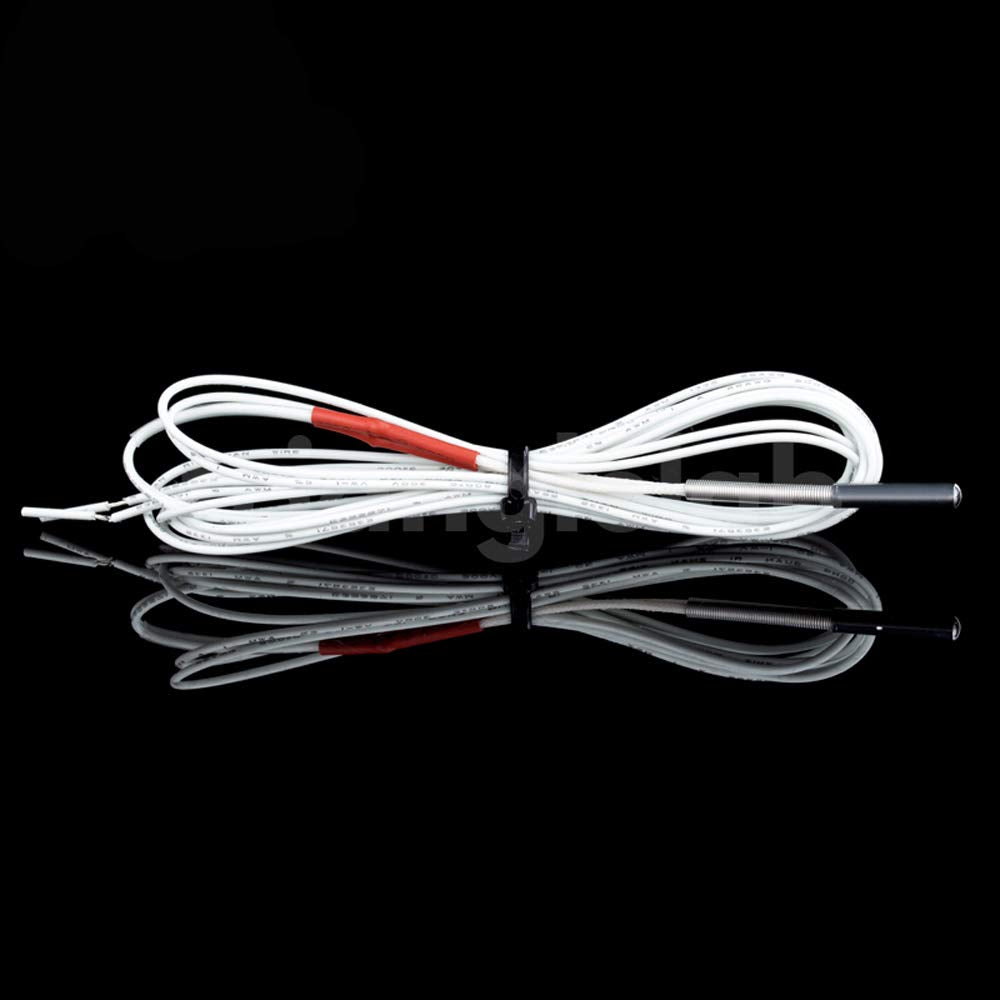 1Piece 3D Printer 500? Thermistor T D500 M3X15Mm Cylindrical High Temperature Sensor 500? K500 Thermocouple Sensor Compatible Wi