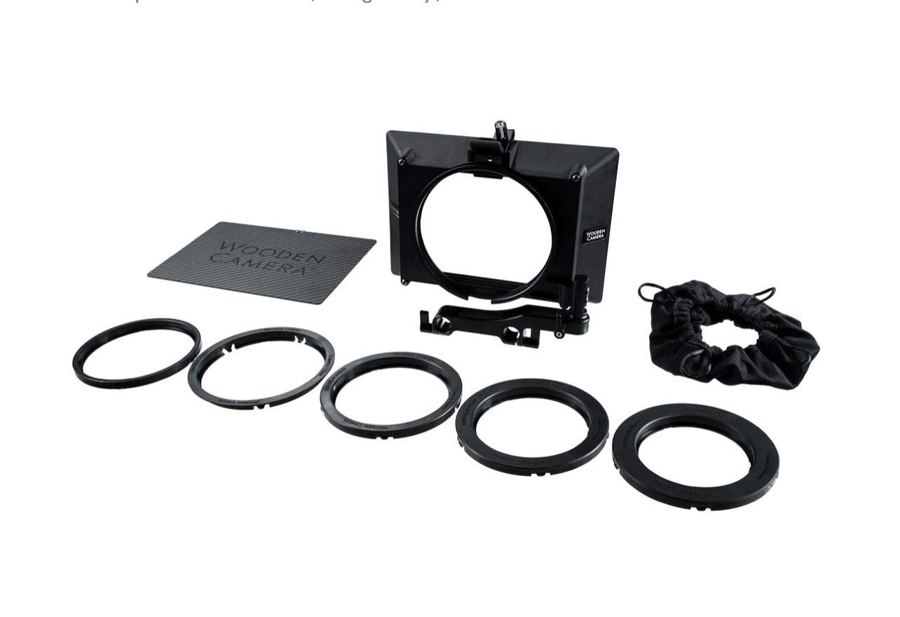 Wooden Camera Lightweight Zip Box Pro 4X5.65 Matte Box With Swing-Away Bracket, Interchangeable Mounting Backs System, Supports