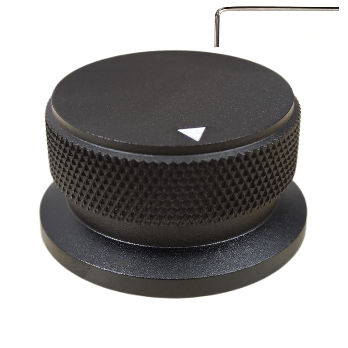 Szliyands 34 X 20Mm Aluminum Alloy Potentiometer Control Knob Volume Audio Electric Guitar Bass Screw Type, For 6Mm Diameter Sha