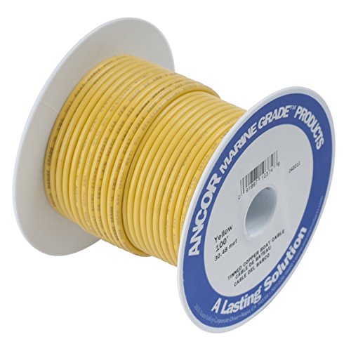 Ancor Yellow 2 Awg Tinned Copper Battery Cable - 250',WBHDWB000NV2FY0