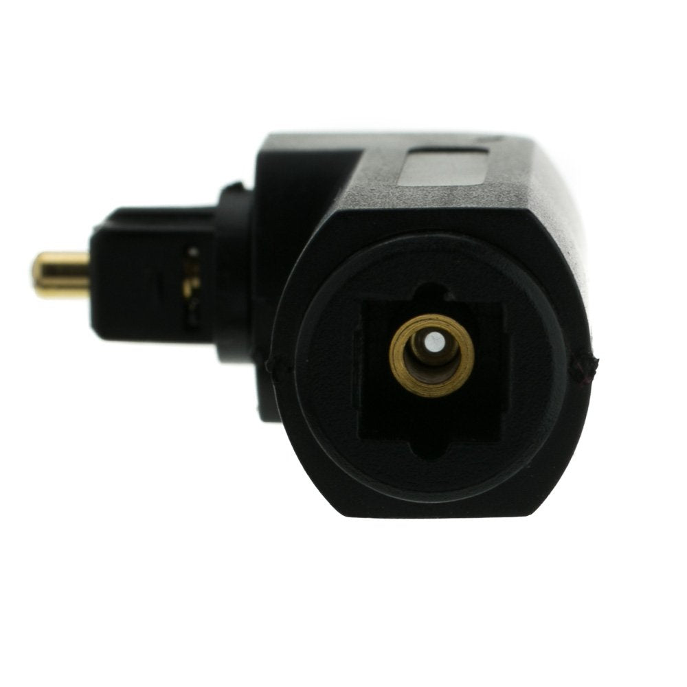 Right Angle Digital Optical (Toslink) Adaptor