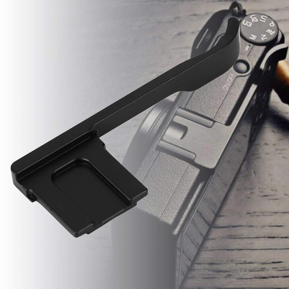 Camera Thumb Grip, Gr3 Aluminum Alloy Thumb Rest Up Hand Grip Replacement For Gr Grii Griii, For X70(Black)