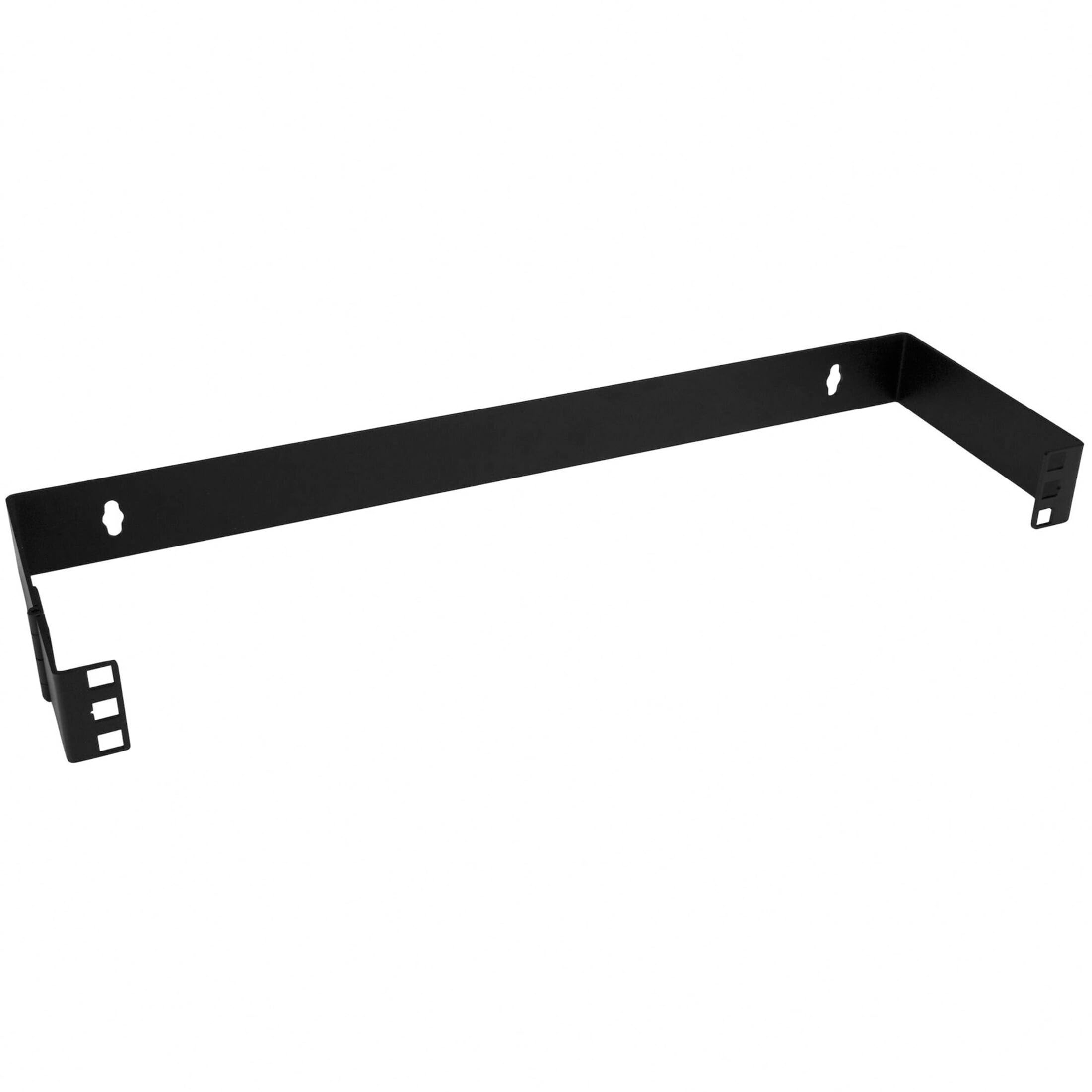 Startech.Com 1U Hinged Wall Mount Patch Panel Bracket   4 Inch Deep   19'' Patch Panel Swing Rack For Shallow Network Equipment