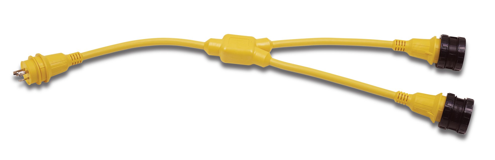 Marinco 157Ay Marine Electrical Shore Power ''Y'' Adapter,Yellow