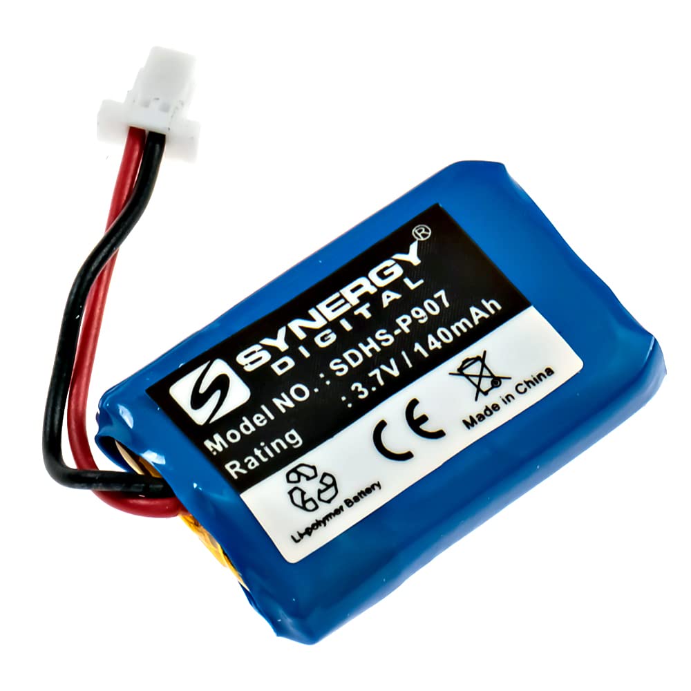 Sdhs P907   Li Pol, 3.7 Volt, 140 Mah, Ultra Hi Capacity Battery   Replacement Battery For Plantronics Cs540 Wireless Headset Ba