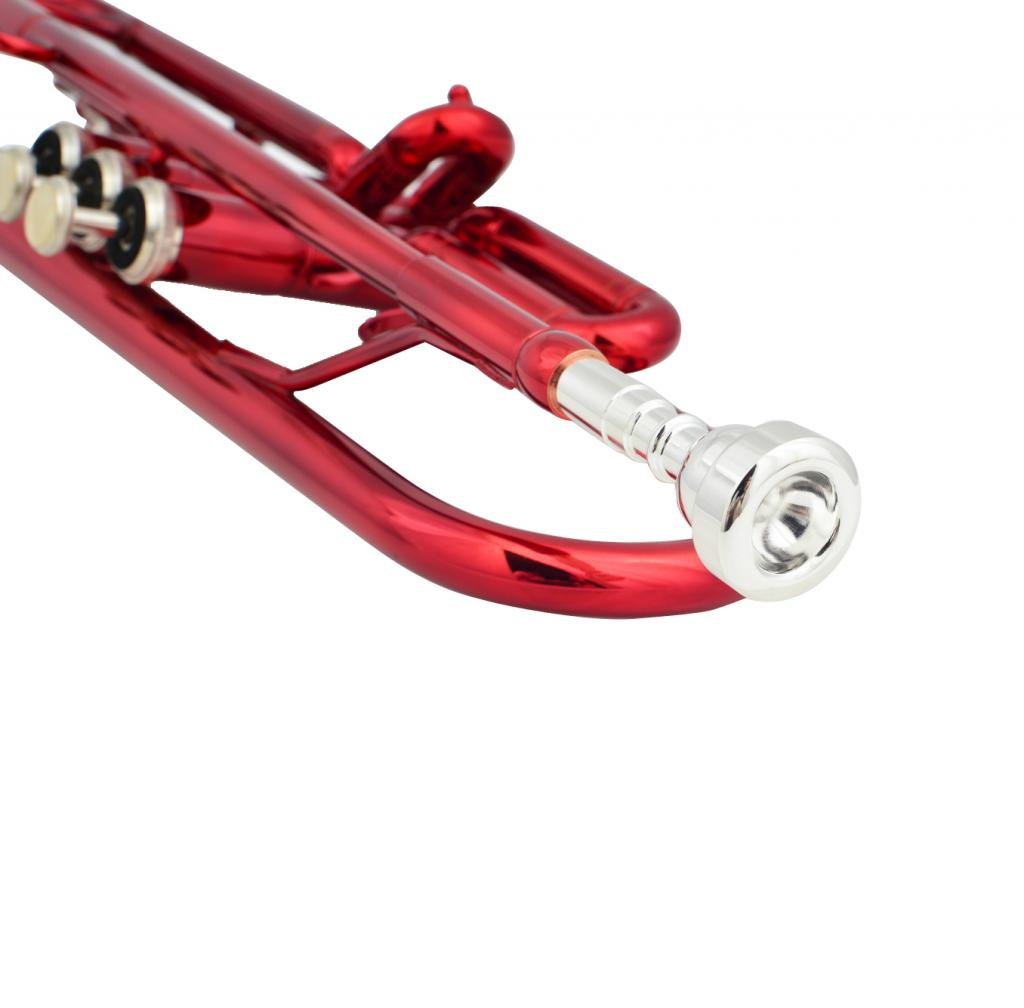 Glory Silver Plated Bb Trumpet Mouthpiece,3C