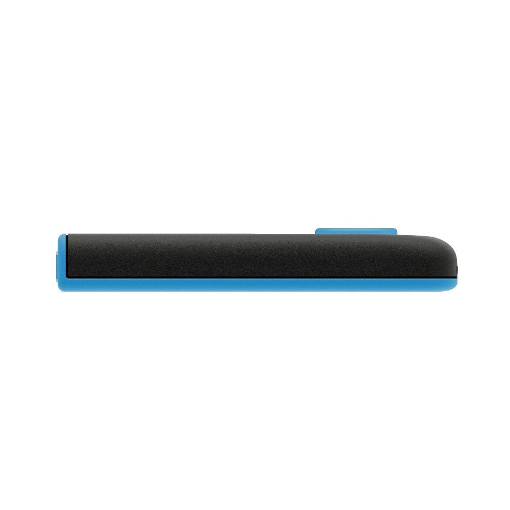 Adata Uv128 64Gb Usb 3.0 Retractable Capless Flash Drive, Blue (Auv128 64G Rbe)