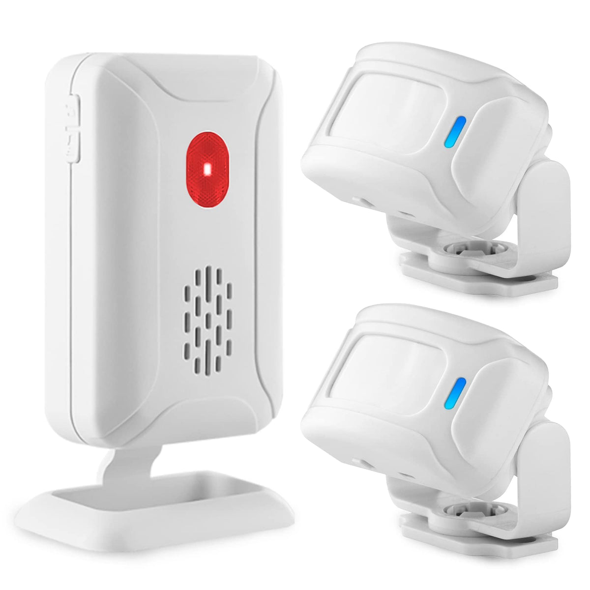 Motion Sensor Alarm Motion Detectors Bed Alarms Elderly Fall Prevention Devices, Upgraded Caregiver Pager Fall Alert Devices For