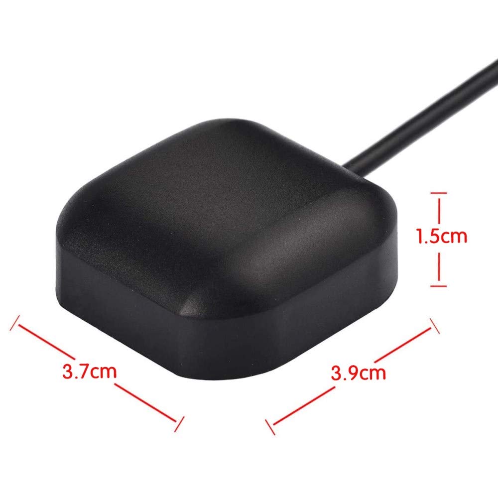 Bingfu Vehicle Waterproof Active Gps Navigation Antenna With Sma Male Connector For Car Stereo Head Unit Gps Navigation System M