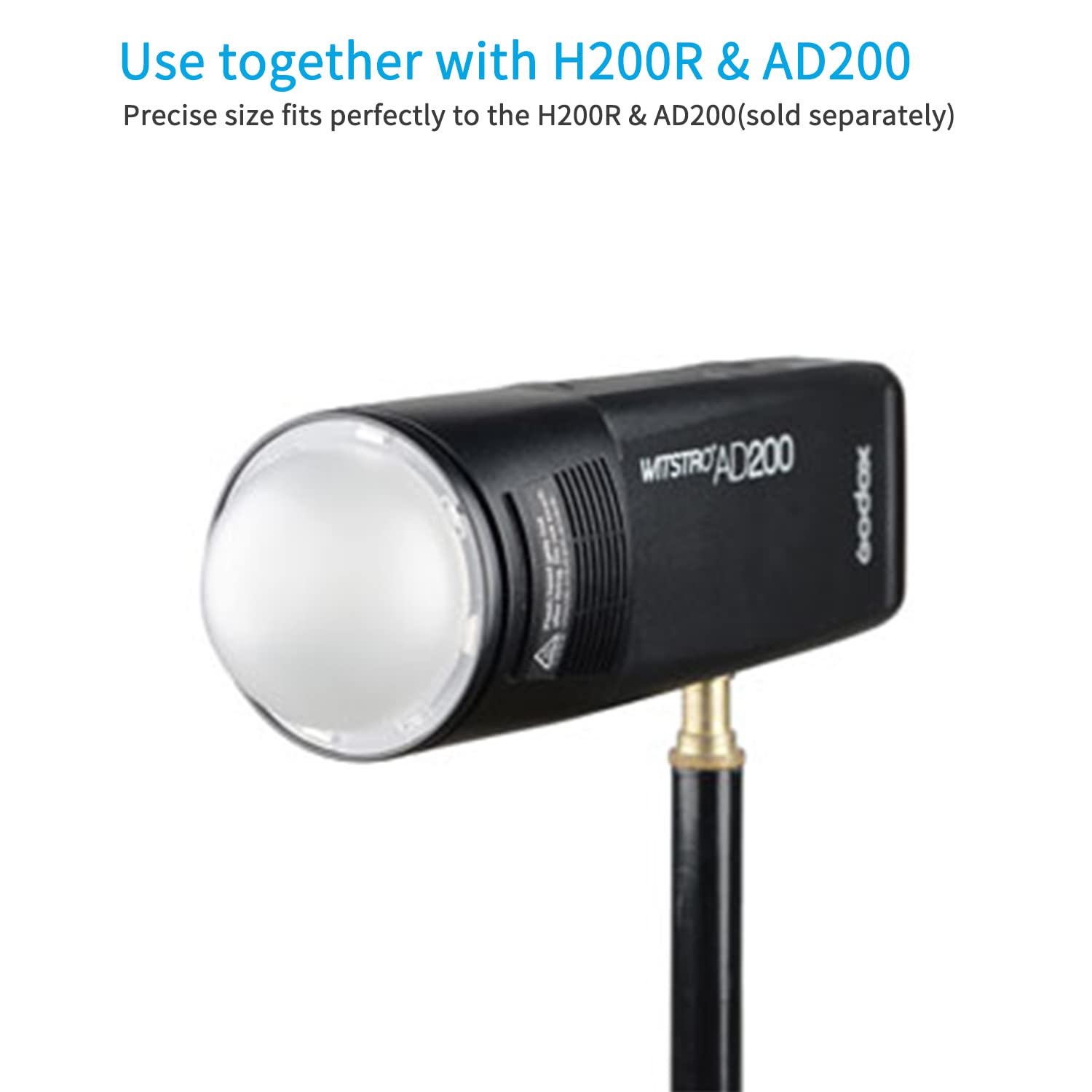 Godox Ak R11 Diffuser Dome For Godox V1 V1Pro Round Head Flash For Godox Ad100Pro / H200R