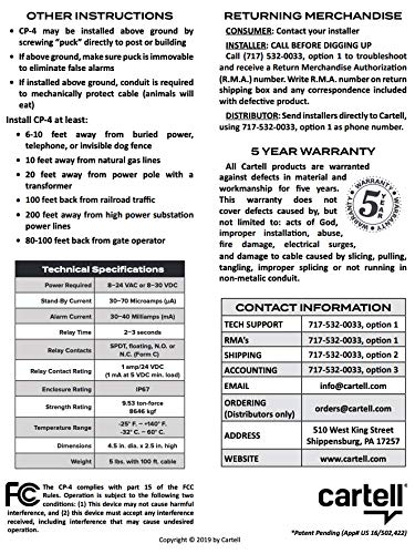 Cp3 100 Vehicle Sensor Kit Exit Wand 100 Feet Car Vehicle Detector Automatic Gate Release Free Exit Device
