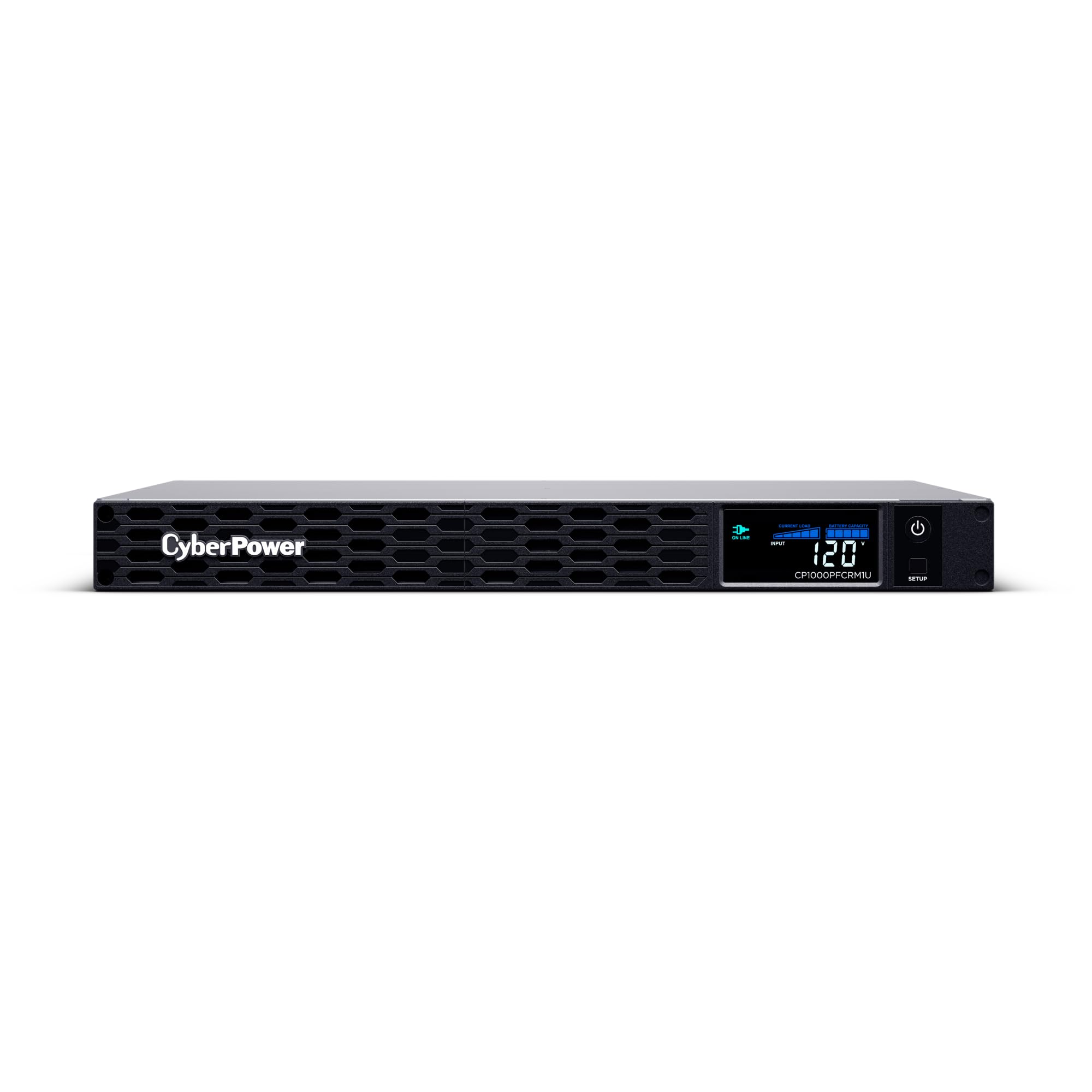 Cyberpower Cp1000Pfcrm1U Pfc Sinewave Ups, 1000Va/600W, 6 Outlets, Avr, 1U Rackmount
