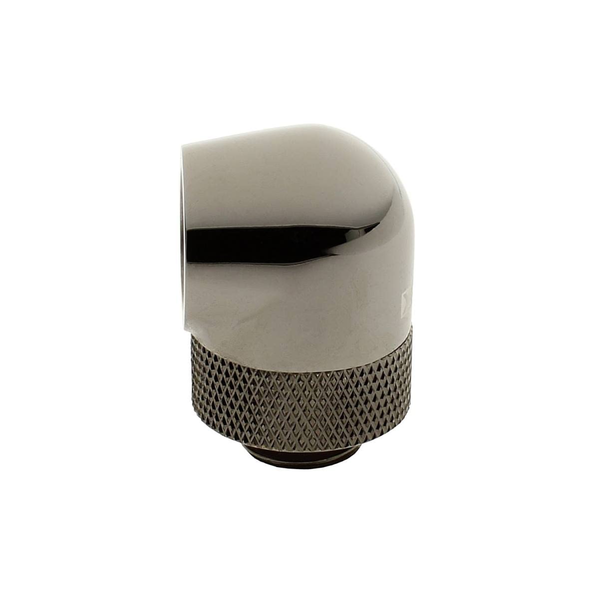 Xspc G1/4 90 Degree Rotary Fitting V2, Black Chrome