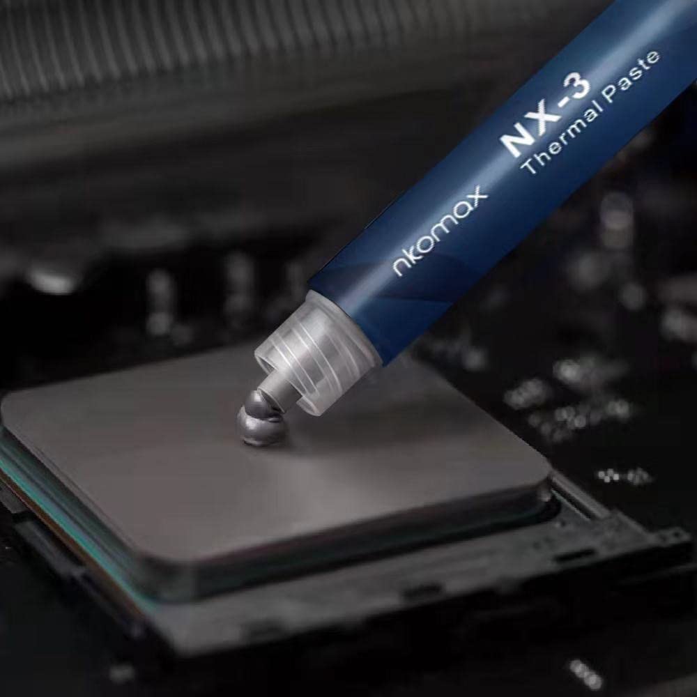 Nx 3 Thermal Compound Paste 8.5 W/Mk, Carbon Based High Performance Heatsink Paste, Cpu For All Coolers, 4 Grams With Tool