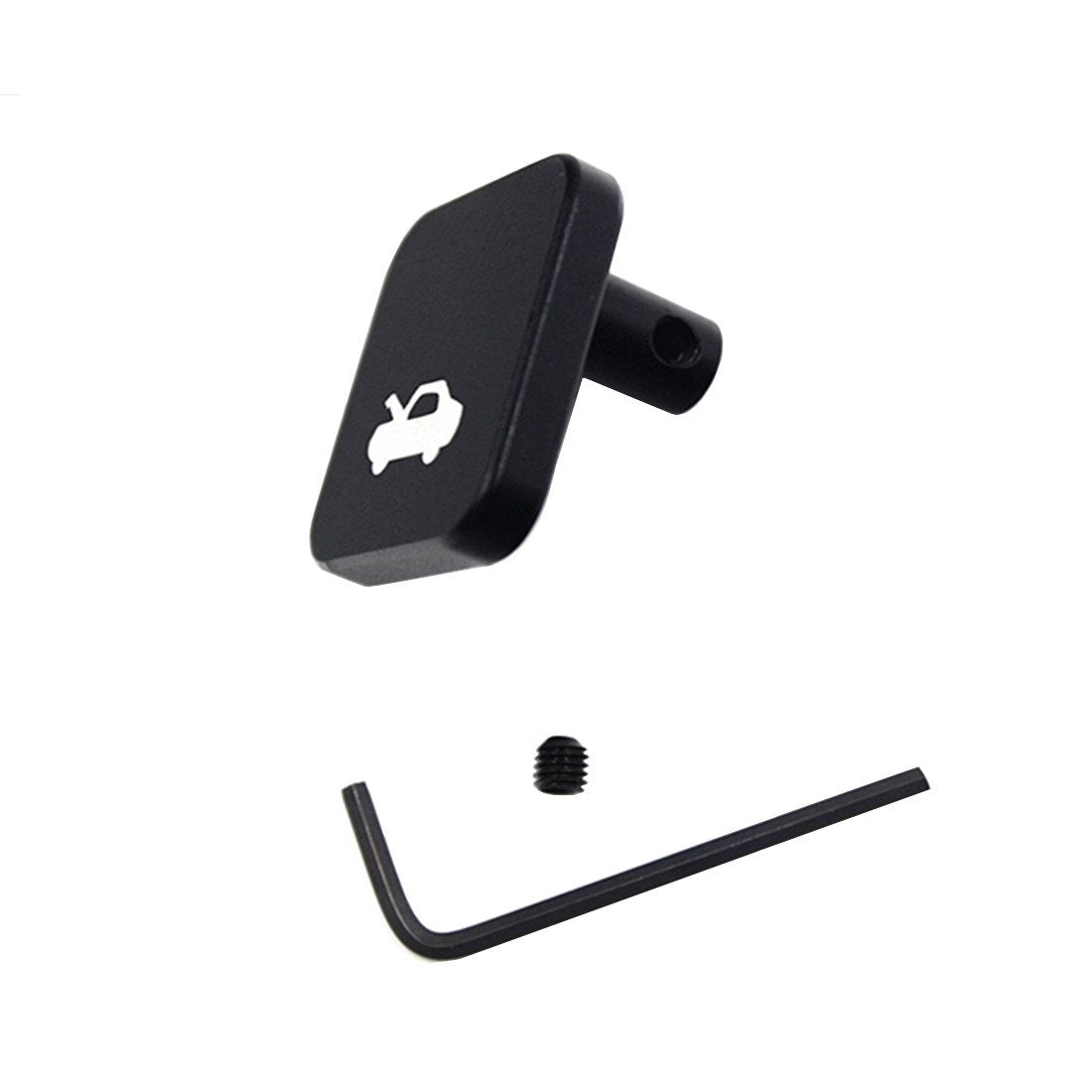 Hood Latch Release Handle Cable Repair Kit Billet Aluminum For Civic 1996 2005, Crv 1997 2006,Element 2003 2011