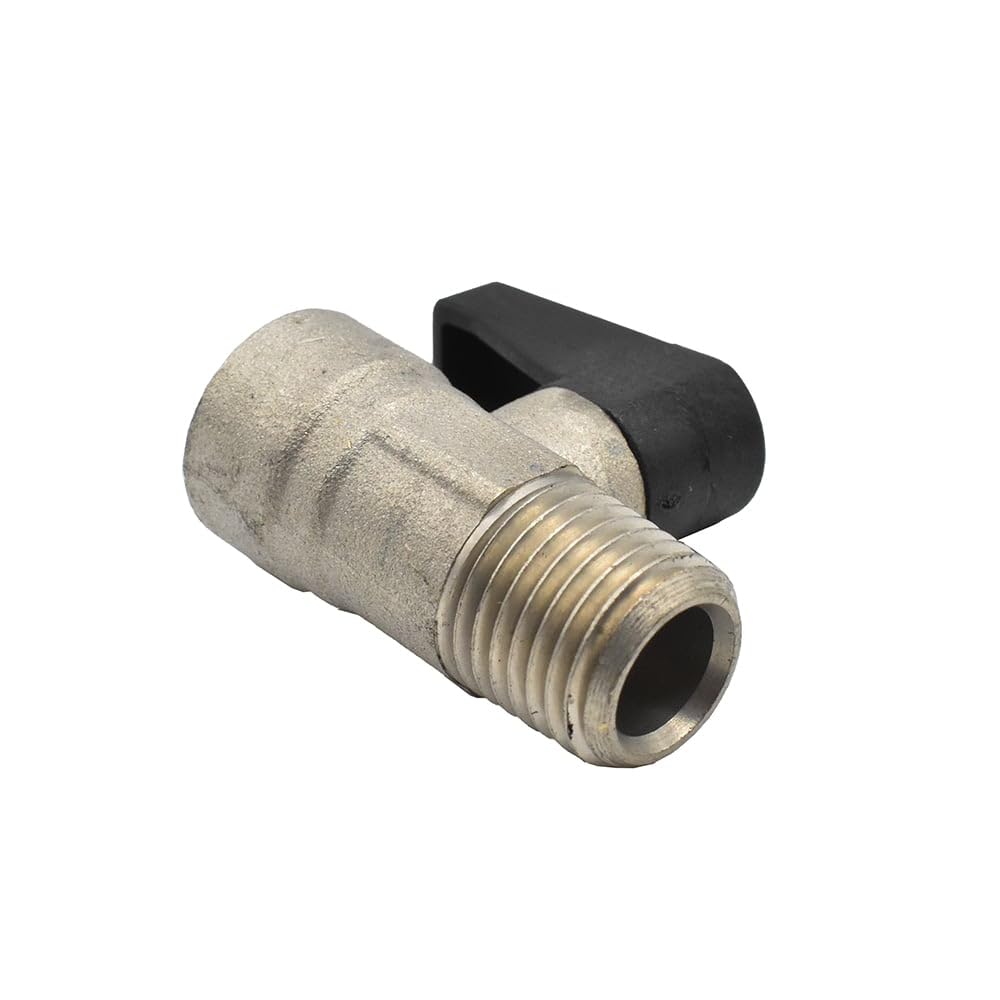 Interstate Pneumatics Vp40 1/4'' Mpt Mini Drain Valve For Air Compressors