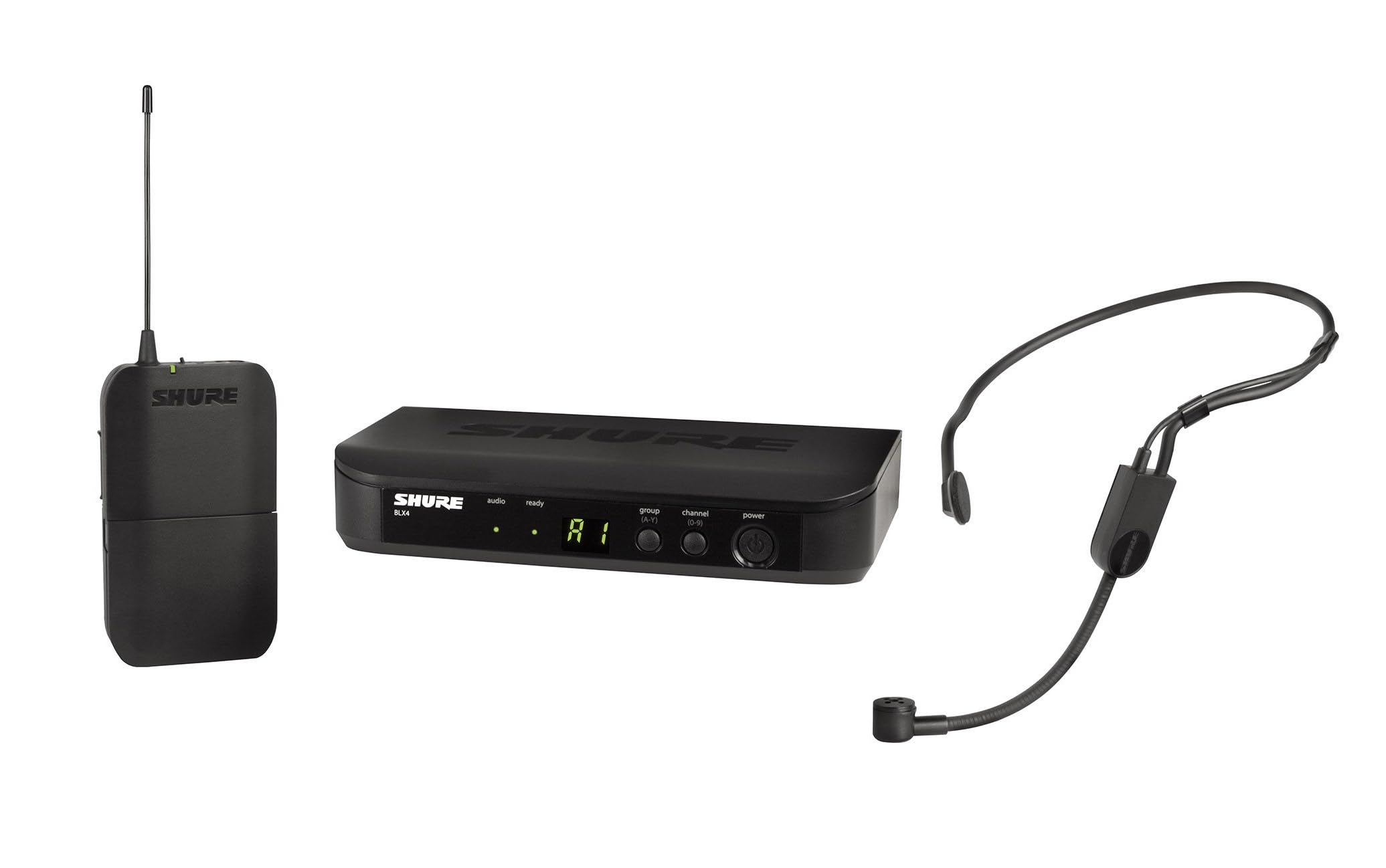 Shure BLX14/P31 UHF Wireless Microphone System  Perfect for Speakers, Performers, Presentations  14Hour Battery Life, 300 ft 