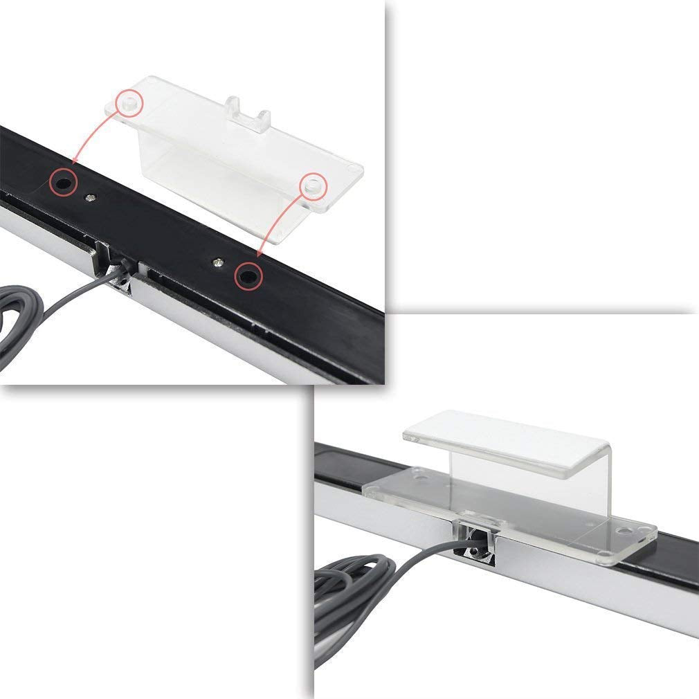 Ssioizz 3 In 1 Wii Ac Power Adapter + Composite Audio Video Cable And Wired Motion Sensor Bar Compatible With Nintendo Wii