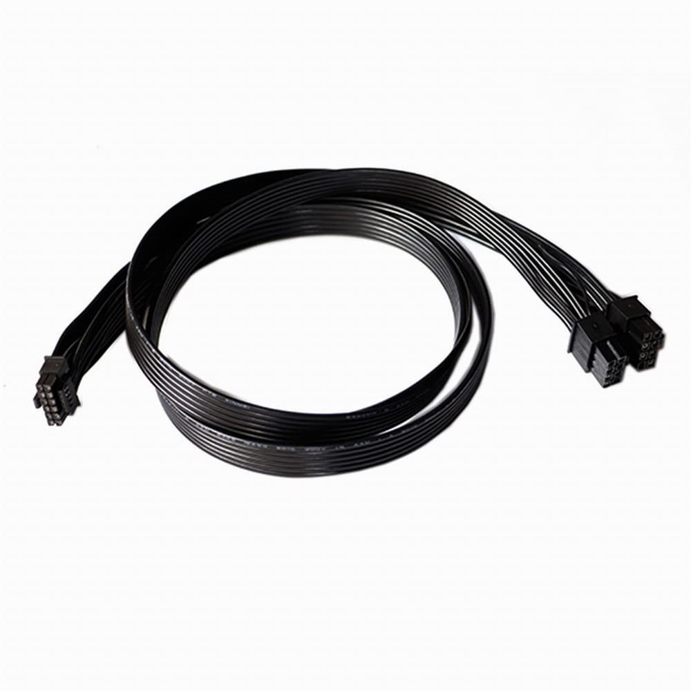 Nfhk 12Vhpwr Atx3.0 Pci E 5.0 Power Modular Cable To Dual Atx 8Pin For 3080 3090Ti Psu 16Pin 12+4P Graphics Card