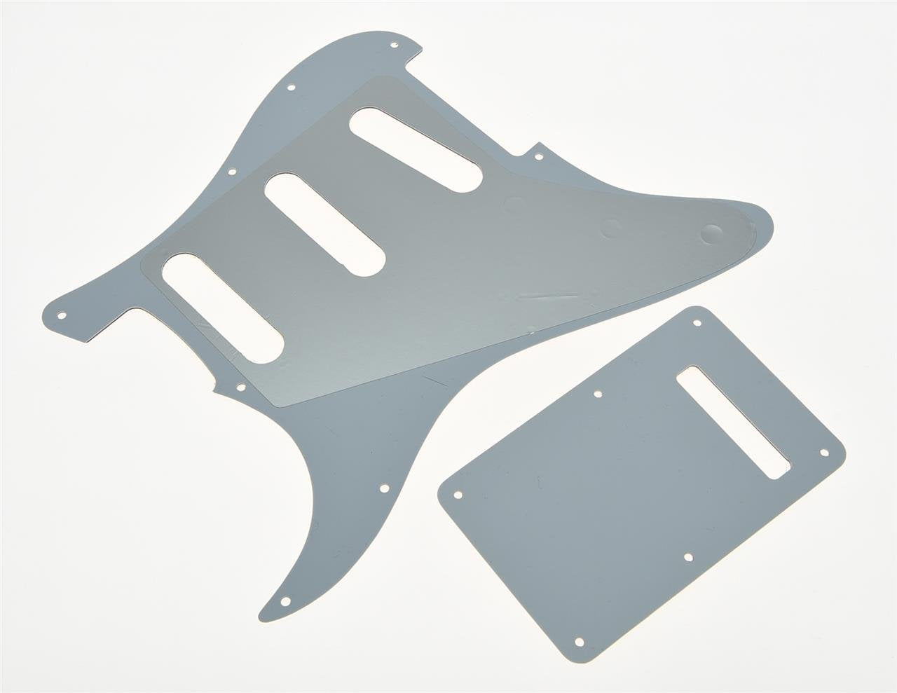 Kaish 11 Hole Strat Style Sss Pickguard St Back Plate Tremolo Trem Cover For Usa/Mexico Stratocaster/Strat Green 3 Ply