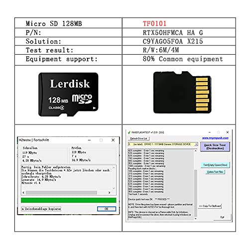 Lerdisk Factory Wholesale Micro Sd Card 128Mb Pack Of 3 In Bulk Small Capacity For Small Files Only,Not Suitable For Camera,Phon