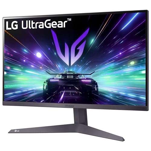 Lg 24Gs50F B 24 Inch Fhd (1920 X 1080) Ultragear Gaming Monitor With 180Hz, 1Ms Mbr, Hdr10, Amd Freesync, Hdmi, Displayport, 3 S