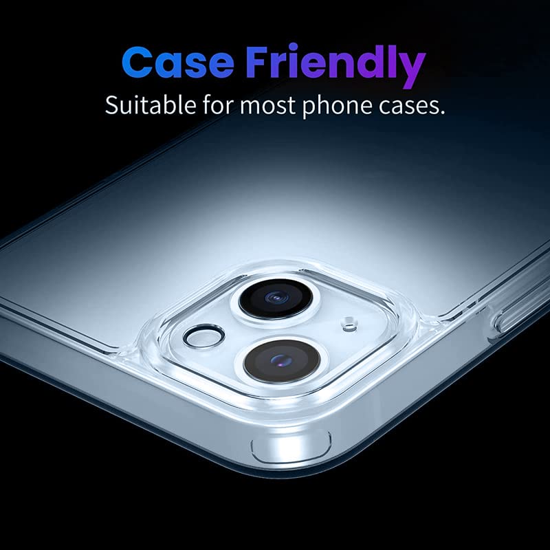 Hlija 3Pcs Rear Back Camera Lens Protector Tempered Glass For Iphone 15/15 Plus   Hd Clear Full Coverage Guard