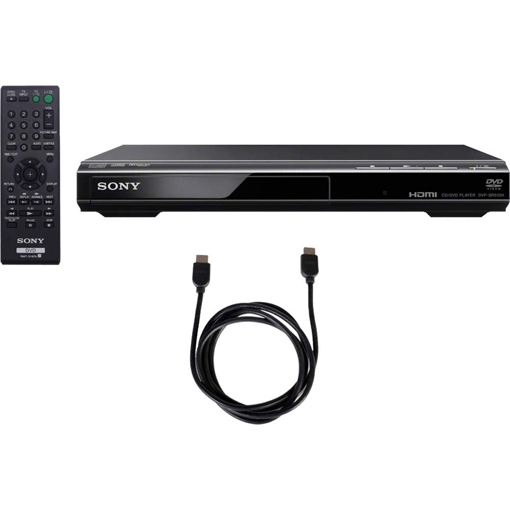 Sony DVPSR510H   DVD Player Bundle with Deco Gear 6ft High Speed HDMI Cable