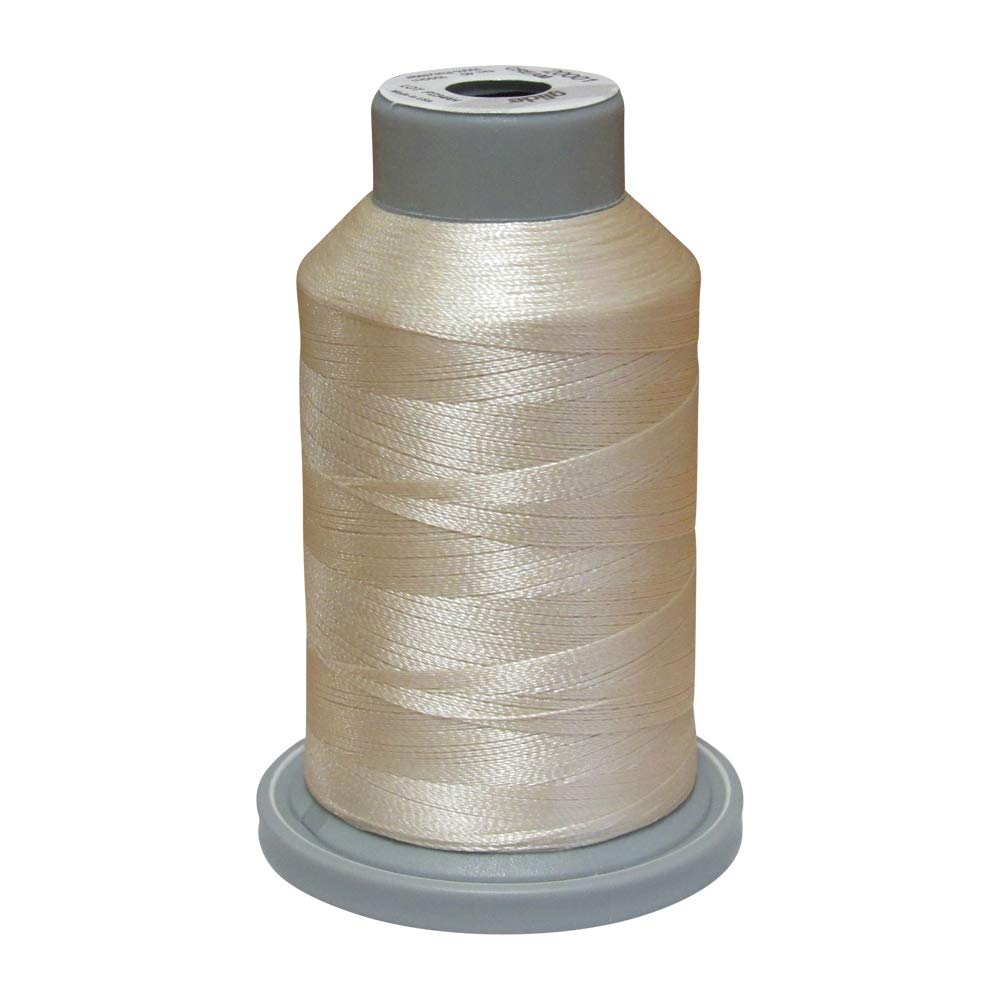 Glide Thread Trilobal Polyester No. 40 1000M Spool  20001 Cream
