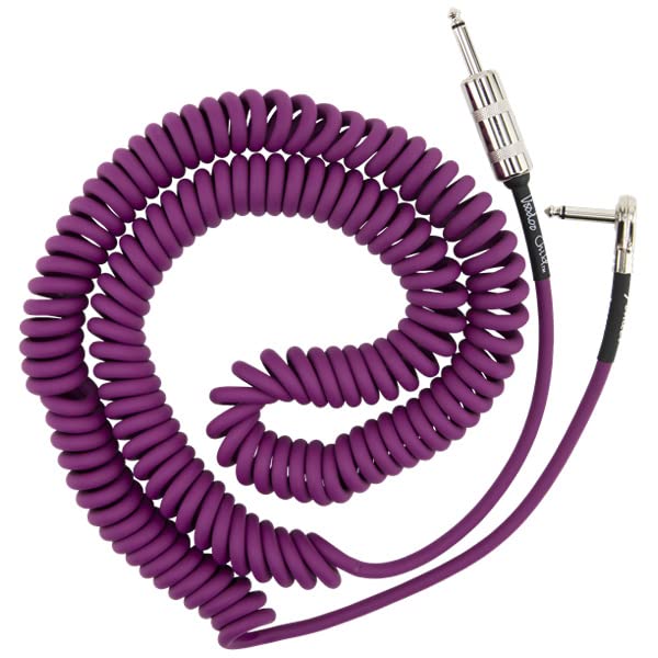 Fender 30 Feet Hendrix Voodoo Child Cable   Purple, Straight To Angled