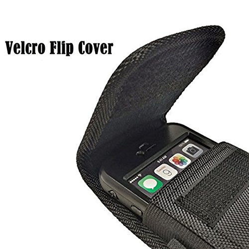 Aiscell Holster Belt Case Rugged Nylon Pouch For Iphone 16 Pro Max,16 Plus,15 Pro Max, 15 Plus,14 Plus,14 Pro Max,13 Pro Max,12