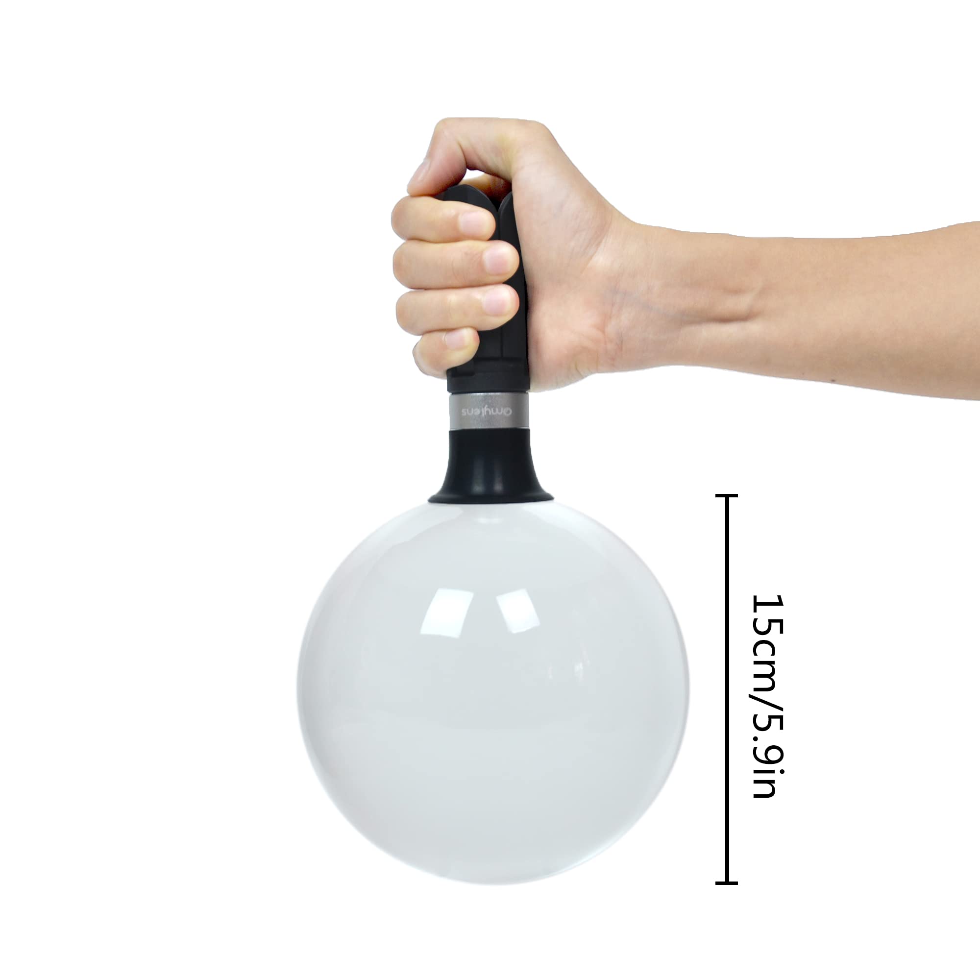 Lens Balls Stand For Photography, Supports 60Mm To 150Mm(6 Inch) Crystal Ball, Lens Ball Holder, Suction Mount Cup+ Alumina Base