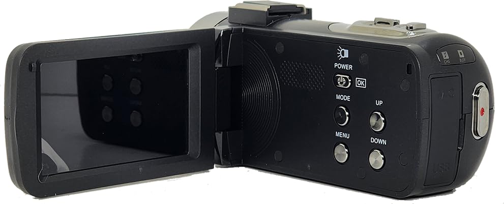 Ultimaxx 4K Camcorder 42MP Video Recorder with 18X Zoom, 3" LCD Screen - Black, Model: Ultimaxx0715834464323