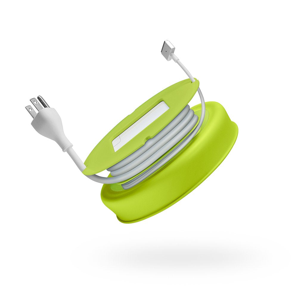 Quirky Powercurl V2 Pop 60W Wire Organizer, Green (Pprcp-60Gn)