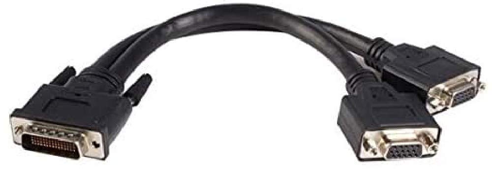 Startech.Com 8In Lfh 59 Male To Dual Female Vga Dms 59 Cable