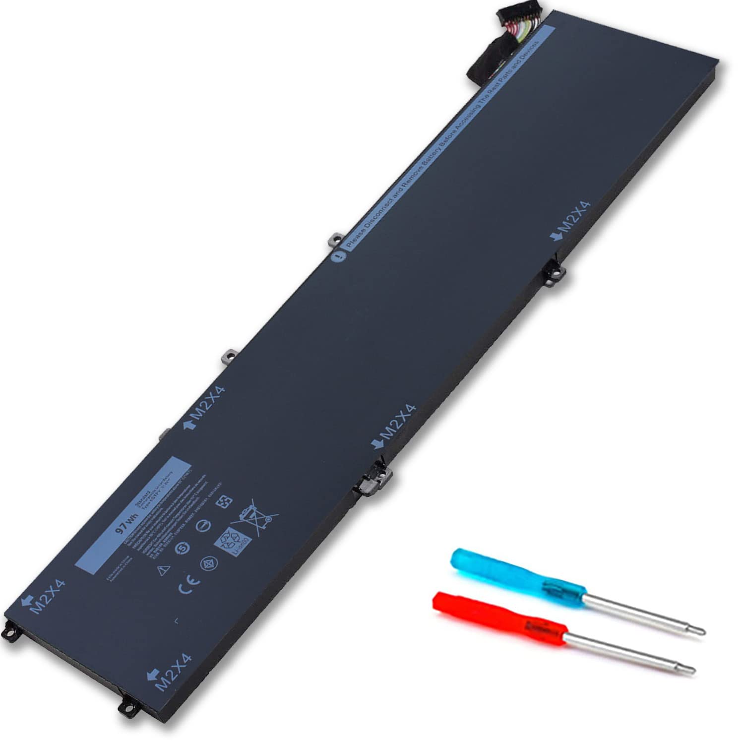 97Wh Type 6Gtpy Battery For Dell Xps 15 9560 9570 9550 7590 15 9570 D1541 15 9570 D1741 15 9570 D1941T Precision 5520 M5520 5540