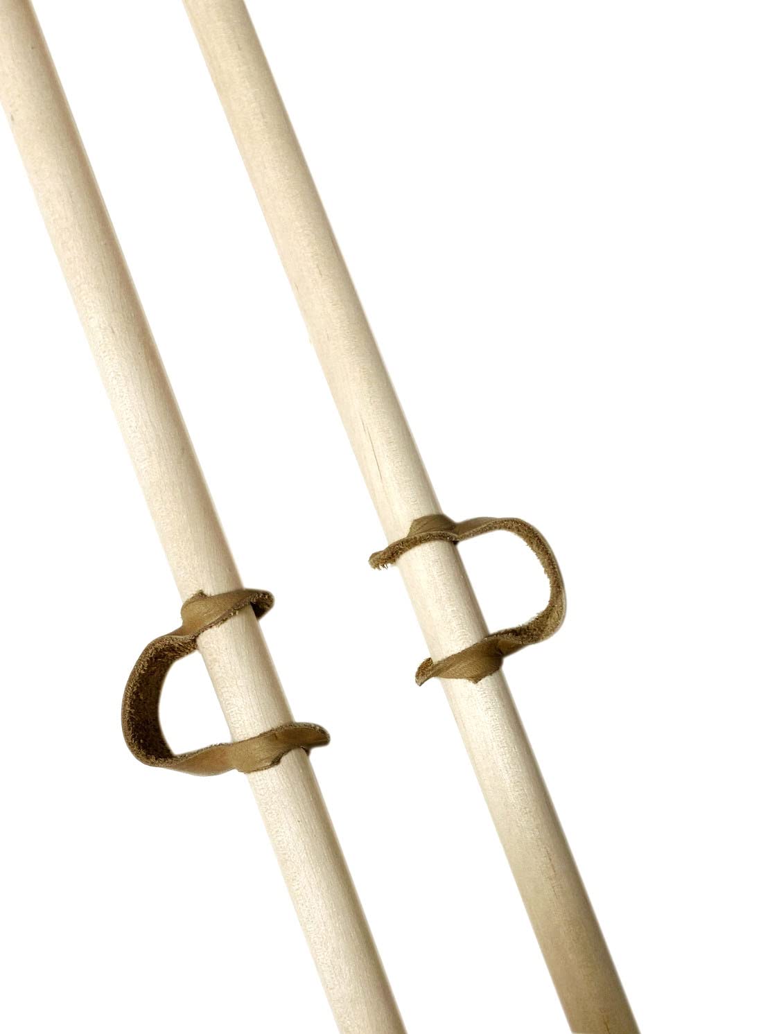 Tuoren 5 Pair Drum Sticks Control Clips Soft Leather Drumstick Accessory For Beginner Drummer Easy To Stick Twirl, Grip Or Contr