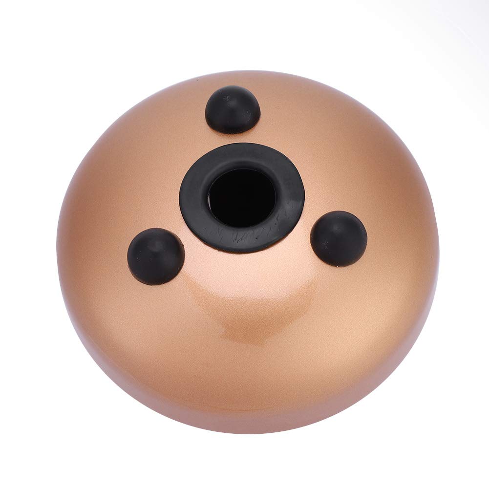 Tongue Drum, Music Gift, Handpan Drum, 5.5 Inch 8Tone For Meditation For Relaxing(Gold)
