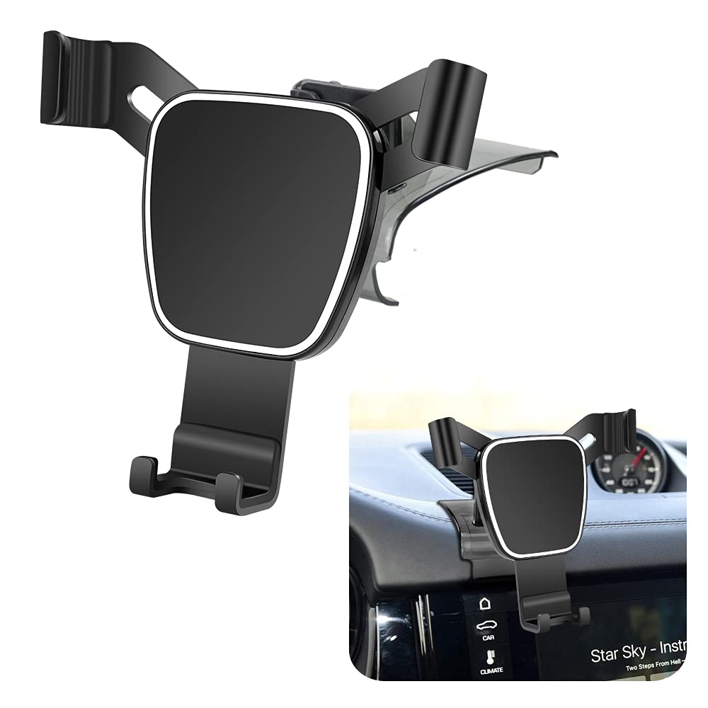 Musttrue Car Phone Holder For 2015 2025 Porsche Macan And 2019 2023 Cayenne Auto Accessories Navigation Bracket Interior Decorat
