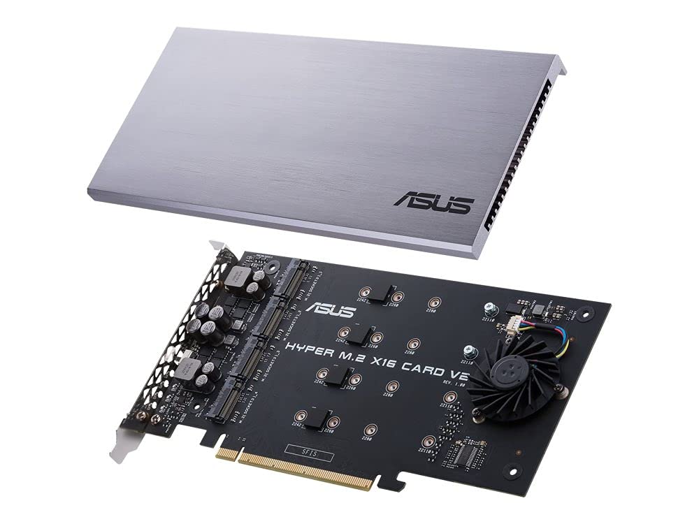 ASUS Hyper M.2 x16 Card v2 4 x M.2 Socket 3