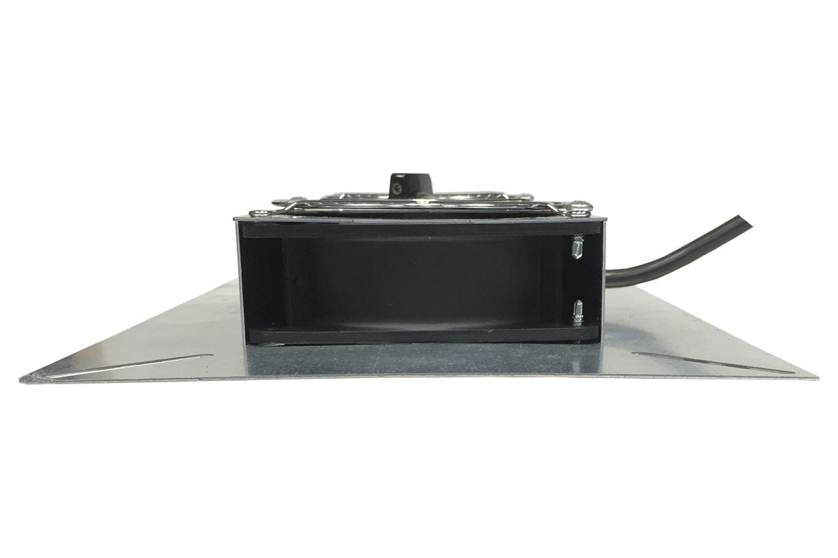 Elite Replacement Parts FAT2 Dual Fan Crawl Space Ventilator 220 CFM with Dehumidistat - Wood