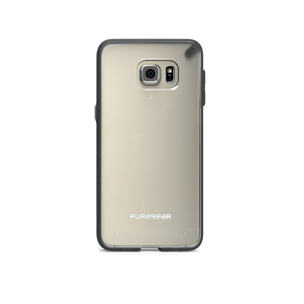 PureGear Slim Shell Case for Samsung Galaxy S6 edge+ - Clear/Black